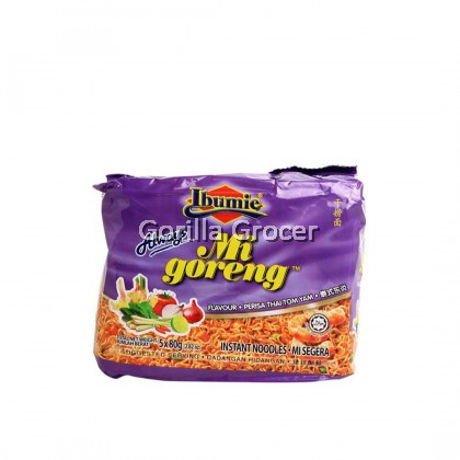 Ibumie Mi Goreng Thai Tom Yam 5x80g