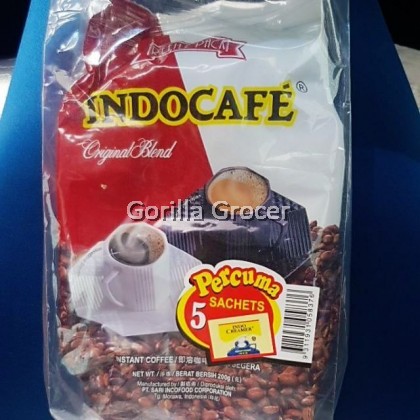 Indocafé Original Blend Refill Pack 200g (*Free 5 x 3g sachet Indo Creamer)